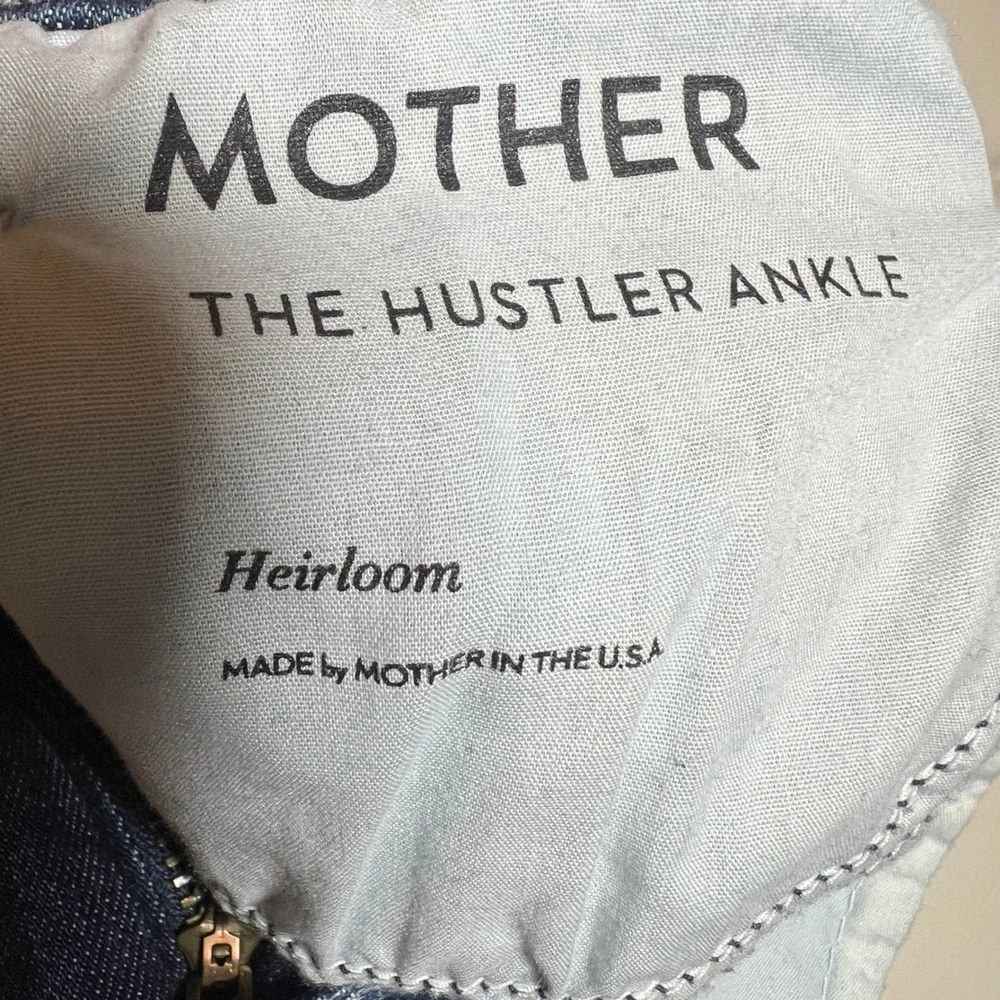 MOTHER The Hustler Ankle Jean in Heirloom Wash, Women's US Size‎ 24